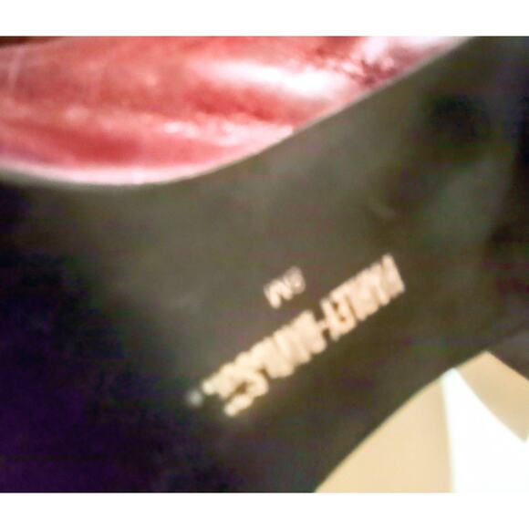 Harley Davidson Women Genuine Leather Double Zip Red Boots Size 8 - Picture 10 of 10